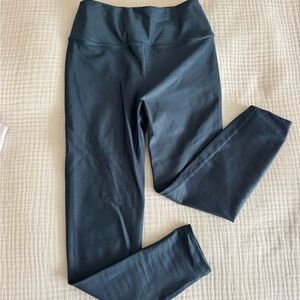 Noli Navy Blue Shiny Leggings